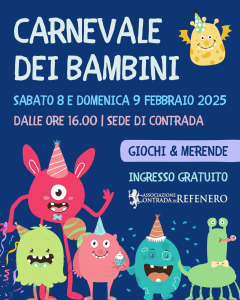 carnevale dei bambini 2025